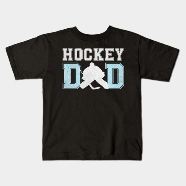 Hockey Dad Kids T-Shirt by RichyTor